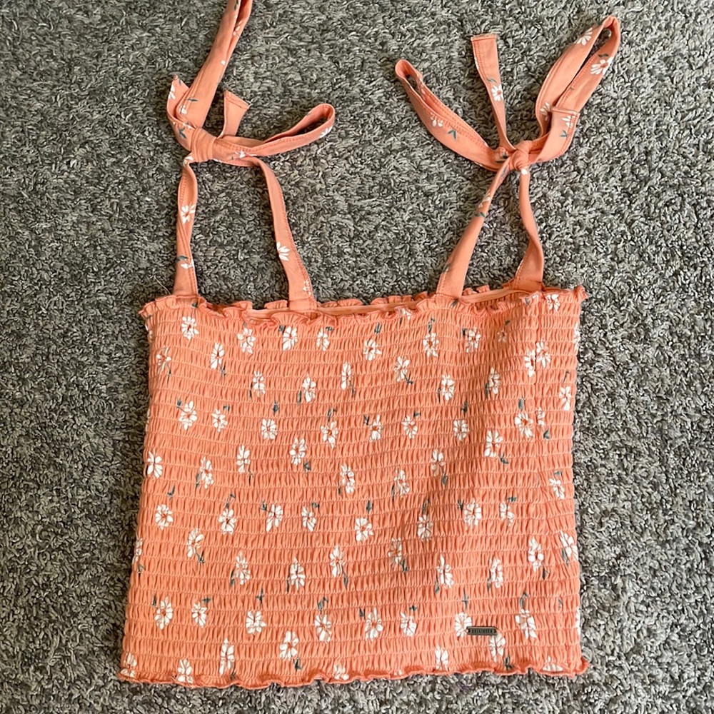 Smocked Hollister Tank Top